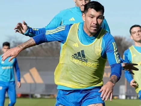 Con equipo estelar: Medel se alista para su debut en Boca Juniors