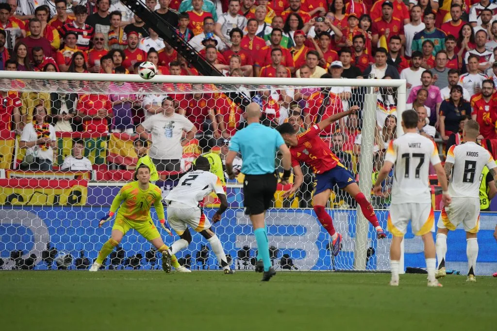 España derrotó en la agonía a Alemania y es semifinalista de la Euro. Foto: IMAGO.