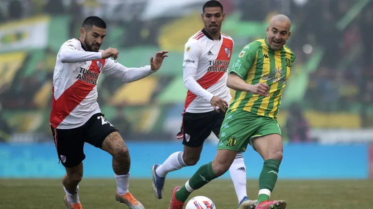 El jugador está desde 2022 en River Plate.