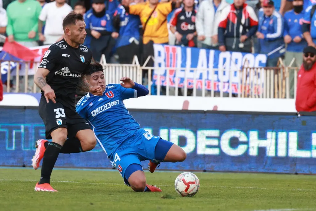 Marcelo Morales puede salir de la U. Foto: Eduardo Fortes/Photosport