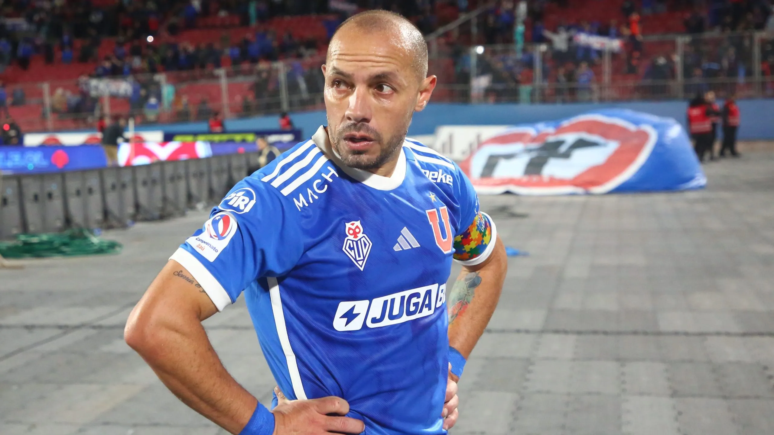 Marcelo Díaz superó problemas físicos y ya entrena con normalidad. (Marcelo Hernandez /Photosport).