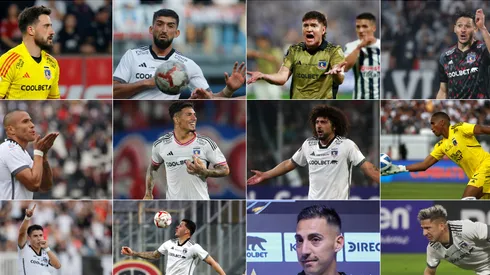 Los 12 extranjeros de Colo Colo.