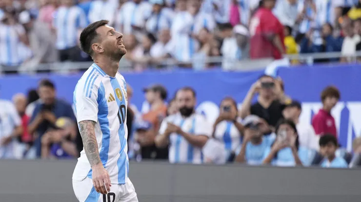 Lionel Messi es la gran figura de Argentina.