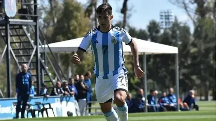 Solari se quedó afuera de la nómina final de Argentina Sub 23