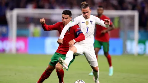 Portugal y Francia juegan un partidazo.