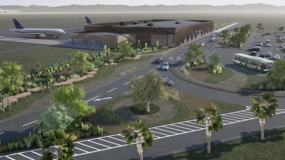 El proyecto busca que en 2027 el Aeropuerto permita vuelos locales e internacionales entre Chile y Argentina. (Foto: MOP)