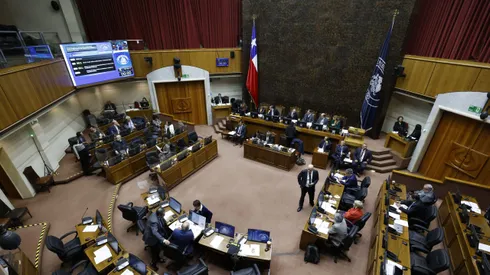 Valparaiso, 2 de julio 2024. Vista general de la sesion del Senado. Raul Zamora/Aton Chile