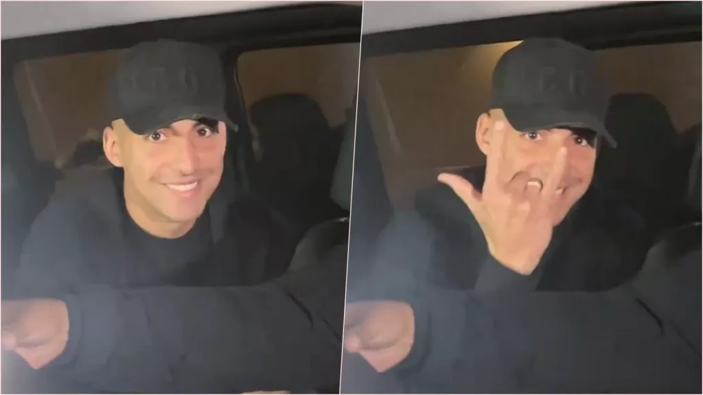 Javier Correa en Chile