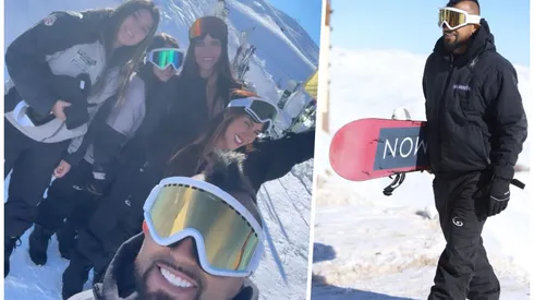 Arturo Vidal aprovecha la jornada libre de entrenamientos.