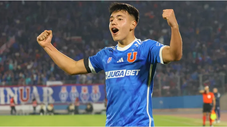 Ignacio Vásquez debutó con dos goles en Universidad de Chile.