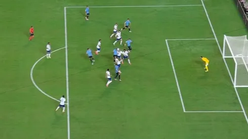 La polémica jugada entre Uruguay y Estados Unidos