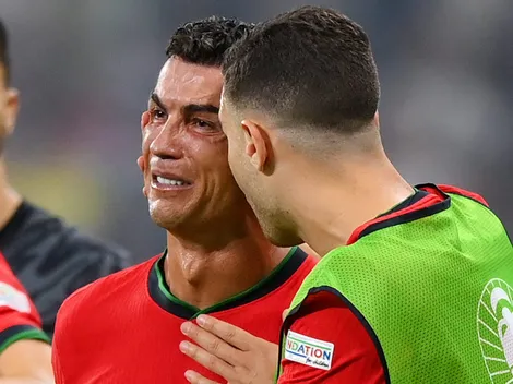 El llanto de Cristiano por errar penal clave