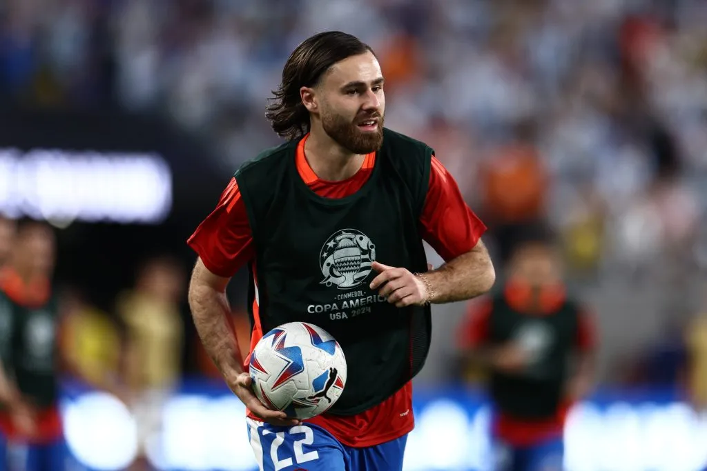 Ben Brereton pasó más tiempo en la banca que otra cosa en esta Copa América 2024. | Foto: Getty Images.