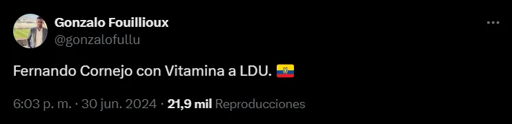 Captura Twitter.