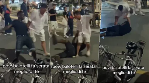 Balotelli hizo noticias por una notable borrachera.