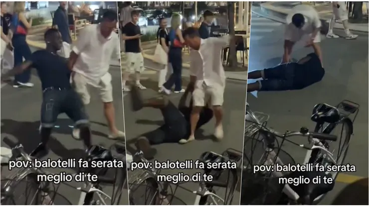 Balotelli hizo noticias por una notable borrachera.