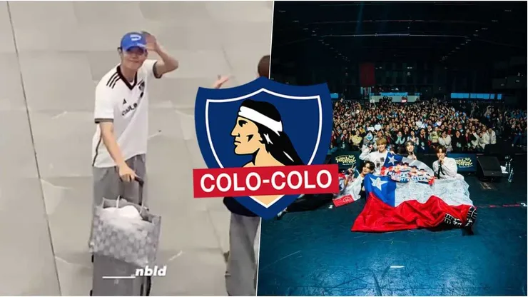 Popular cantante de Kpop aparece con la camiseta de Colo-Colo