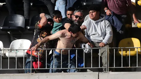 Tras el gol de U. de Chile, se armó una pelea en Coquimbo
