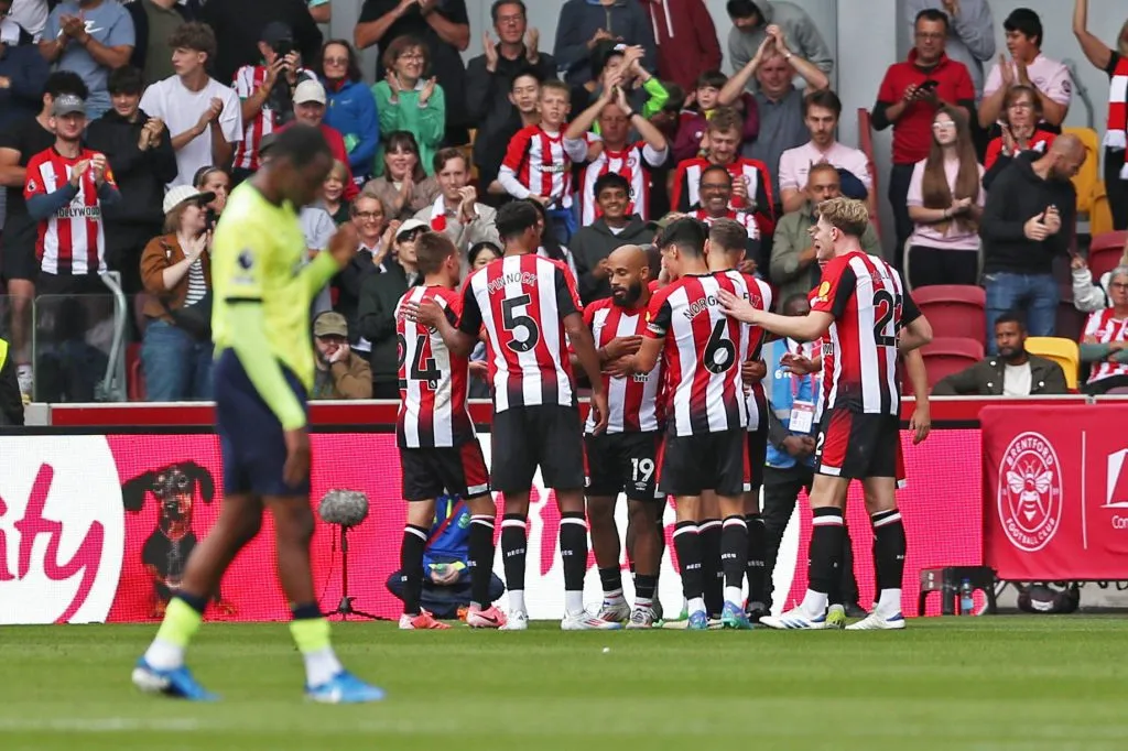Brentford le dio un baile al Southampton de Ben Brereton Díaz. Foto: IMAGO.