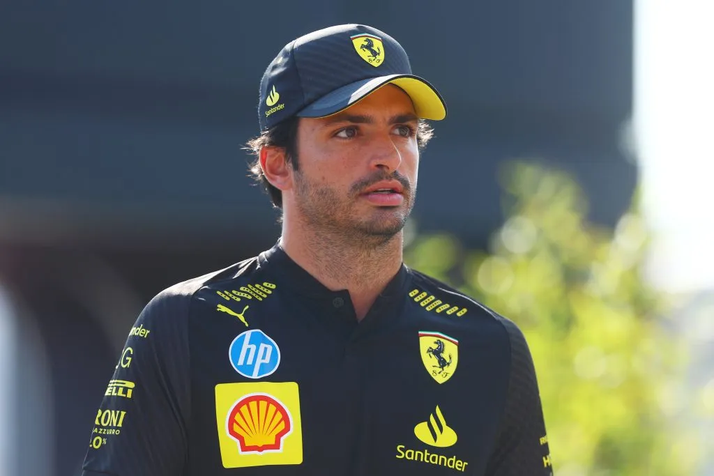 Carlos Sainz vive su última carrera en Monza por Ferrari. Imagen: Getty.