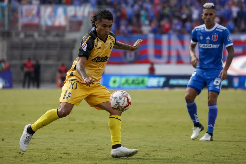 Luciano Cabral pena en Coquimbo Unido. Foto: Andres Pina/Photosport