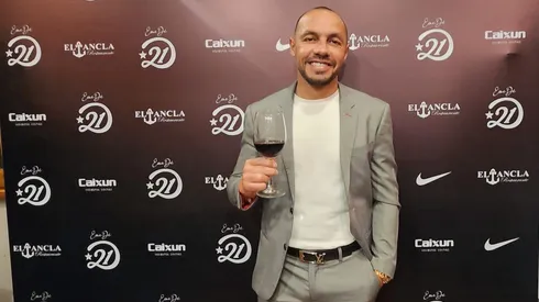Marcelo Díaz presentó su vino personal.