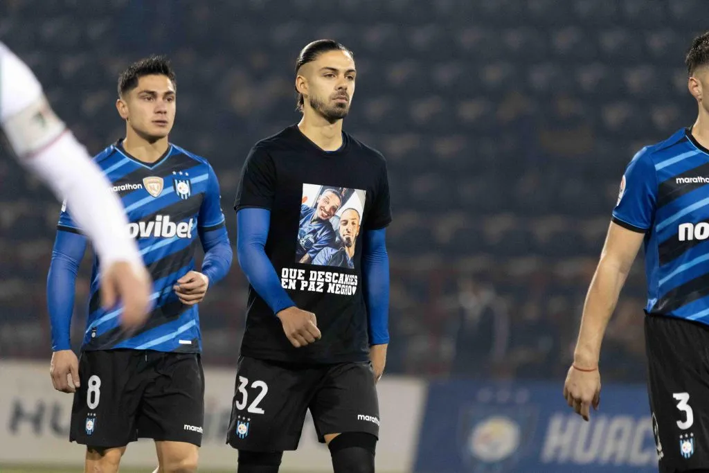 El lindo homenaje que Thiago Vecino le hizo a Juan Izquierdo | Franco Gajardo/Huachipato FC