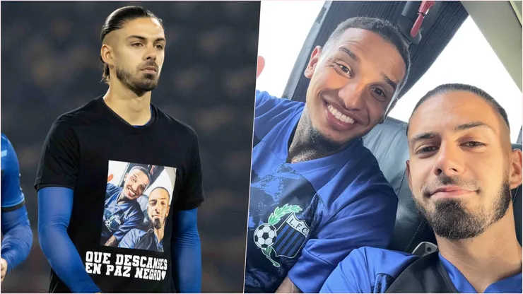 Thiago Vecino le hizo un homenaje a Juan Izquierdo y anotó su primer gol en Huachipato