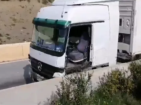 Camión sin conductor avanza descontrolado en Valparaíso