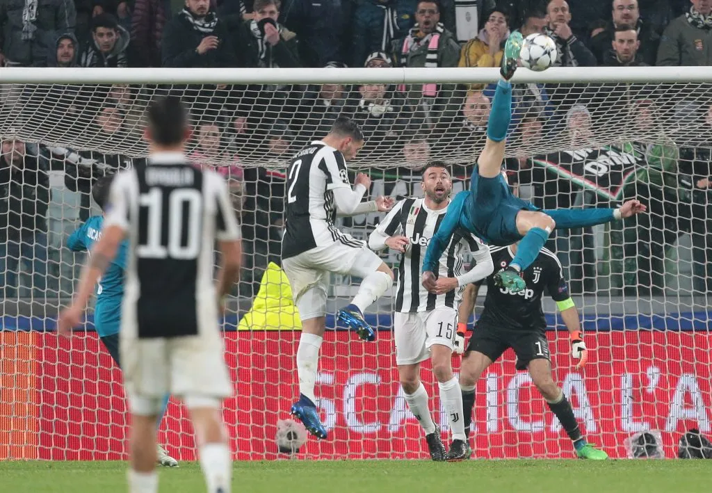 Cristiano Ronaldo se transformó en el goleador histórico de la UEFA Champions League dejando joyas como su chilena ante la Juventus. Foto: Getty Images.