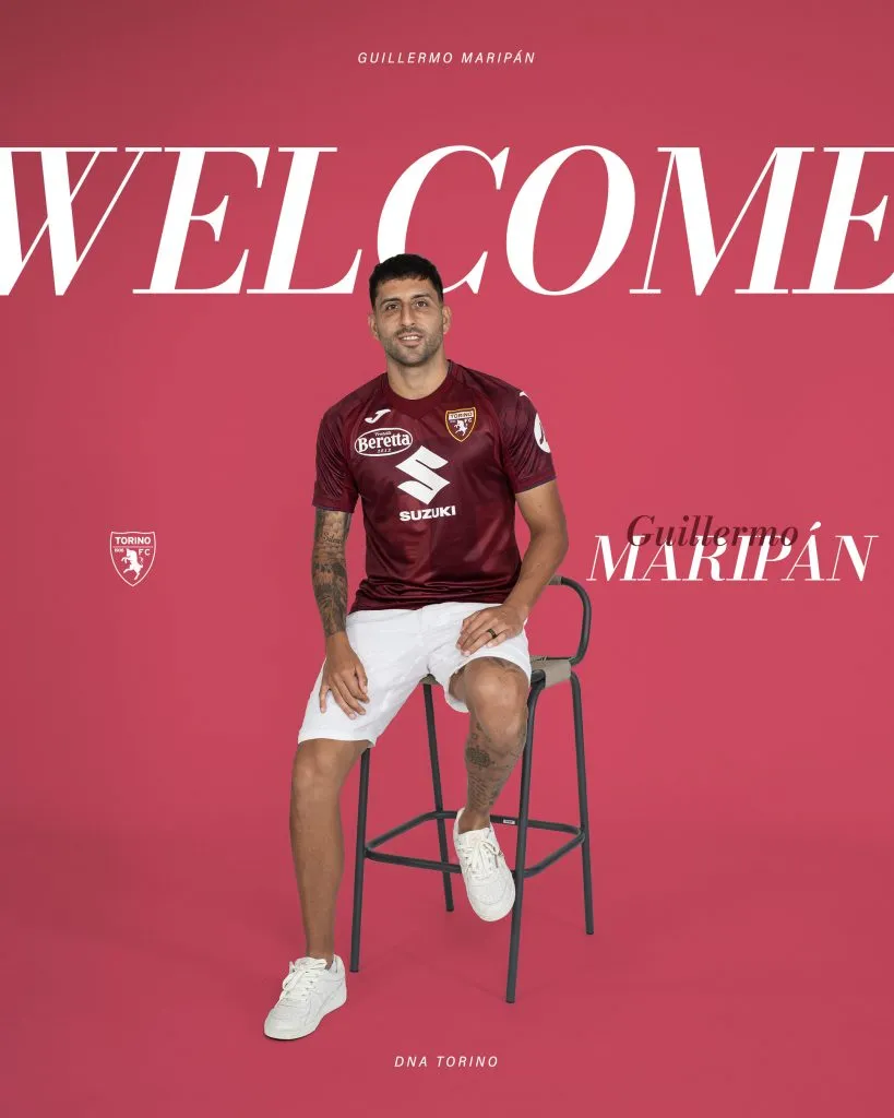 Guillermo Maripán ya es jugador del Torino de Italia. Foto: Comunicaciones Torino.