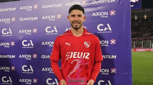 Felipe Loyola hizo un partidazo con Independiente