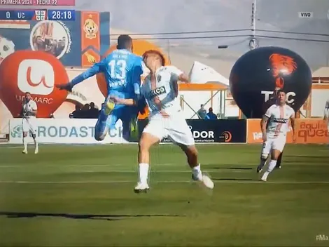 Tenso momento: jugador de Cobresal queda nocaut y se desmaya