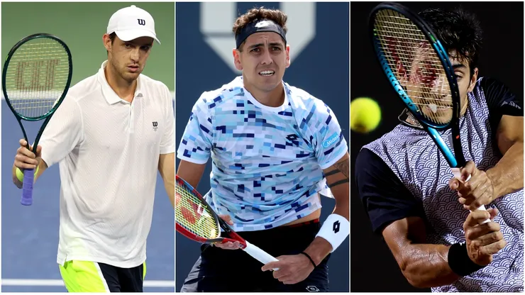 Jarry, Tabilo y Garin no tuvieron el mejor año en Grand Slams.