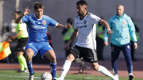 Jugador de la U muestra más potencial que el Huaso Isla.