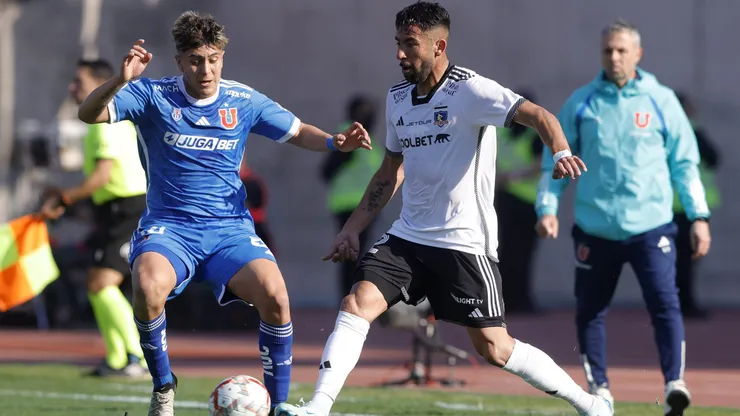 Jugador de la U muestra más potencial que el Huaso Isla.