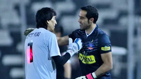 Rojas y Bravo juntos en el Monumental.