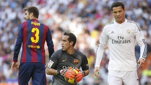 Claudio Bravo tuvo una actuación notable el 2015 ante el Real Madrid de CR7