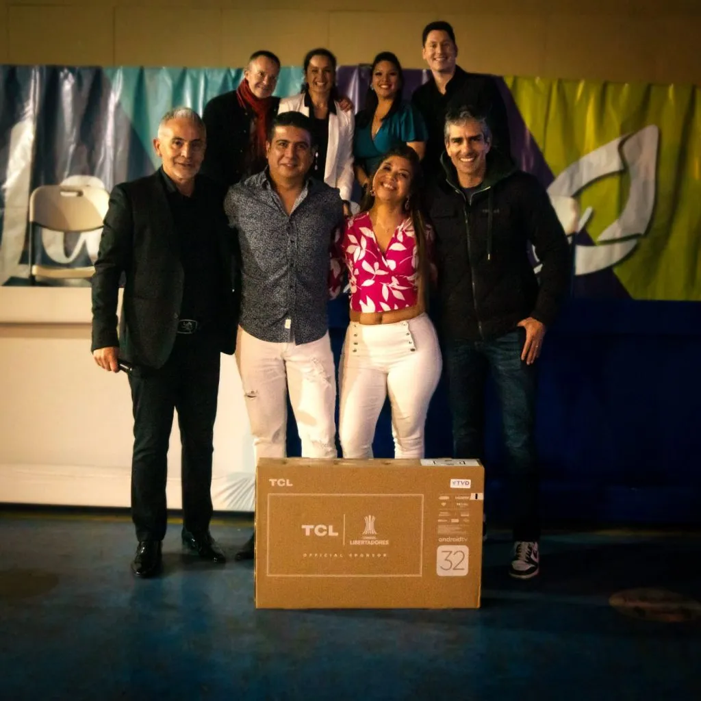 Juvenal Olmos participó de la actividad en La Reina