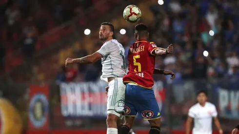 Luciano Pons fue baja en la U ante Unión Española.