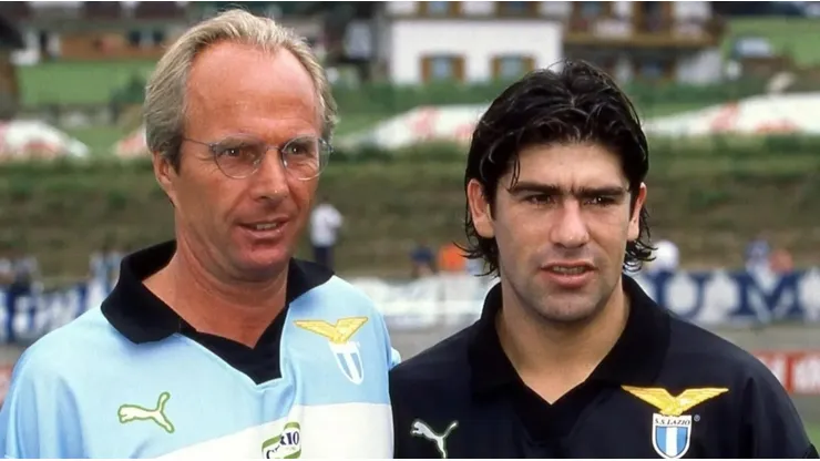 Marcelo Salas fue dirigido por Sven-Goran Eriksson en Lazio, entre 1998 y 2001.