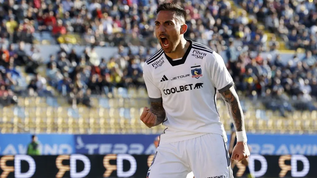 Javier Correa marcó su primer gol con Colo Colo.