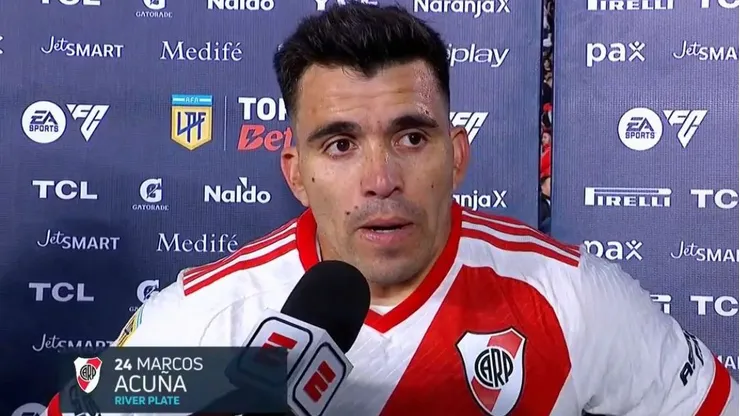 Marcos Acuña asegura que River es un equipo copero