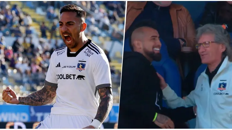 El trasandino marcó su primer gol en Colo Colo