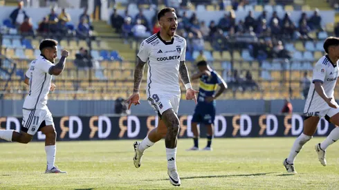 Javier Correa marcó su primer gol con la camiseta de Colo Colo.