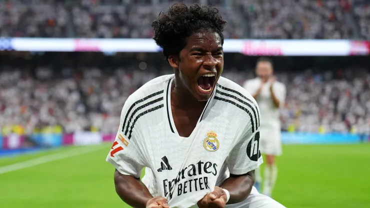 Endrick marcó el tercer gol del Real Madrid ante el Real Valladolid.