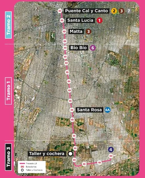 Foto: Metro de Santiago.