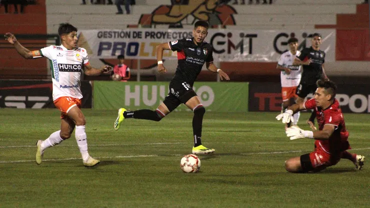 Palestino le ganó a Cobresal en el partido de la primera rueda del Campeonato Nacional 2024.