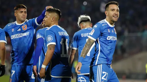 Matías Zaldivia anotó uno de los goles de la U ante Cobreloa.