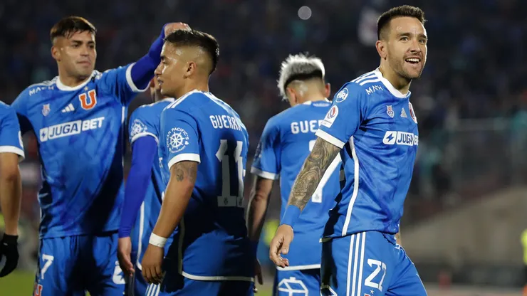 Matías Zaldivia anotó uno de los goles de la U ante Cobreloa.